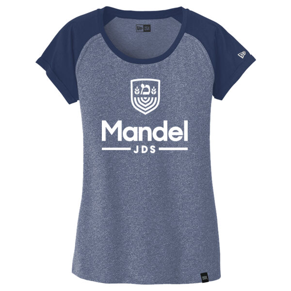 New Era - Ladies Heritage Blend Varsity Tee - Printed Logo Thumbnail