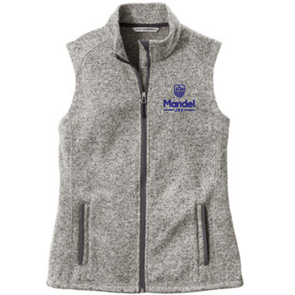 Port Authority ® - Ladies Sweater Fleece Vest - Embroidered Logo Thumbnail