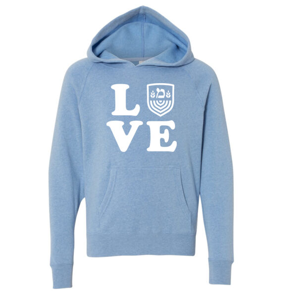 Independent Trading Co. - Youth Special Blend Raglan Hooded Sweatshirt - Printed Logo Thumbnail