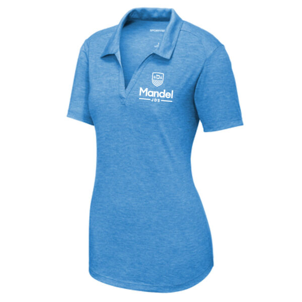Sport-Tek ® - Ladies PosiCharge ® Tri-Blend Wicking Polo - Printed Logo Thumbnail