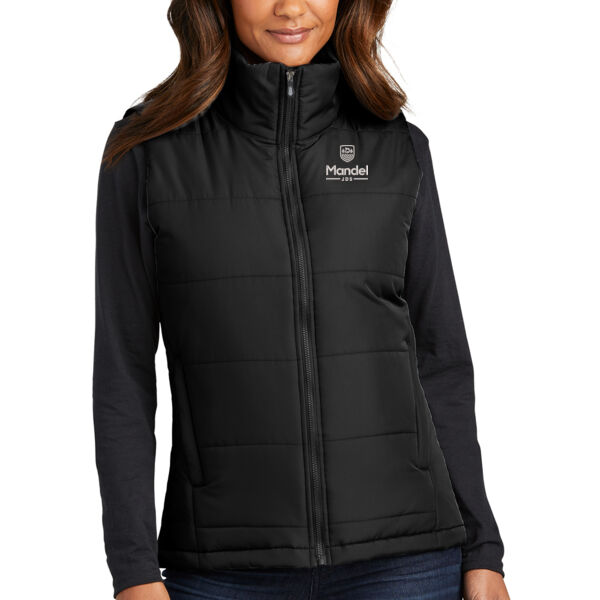 Port Authority Ladies Puffer Vest - Embroidered Logo Thumbnail