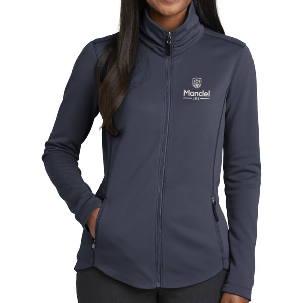 Port Authoirty Ladies Collective Smooth Fleece Jacket - Embroidered Logo Thumbnail
