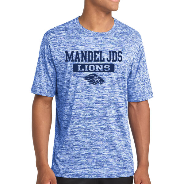 Sport Tek PosiCharge Electric Heather Tee - Printed Logo Thumbnail